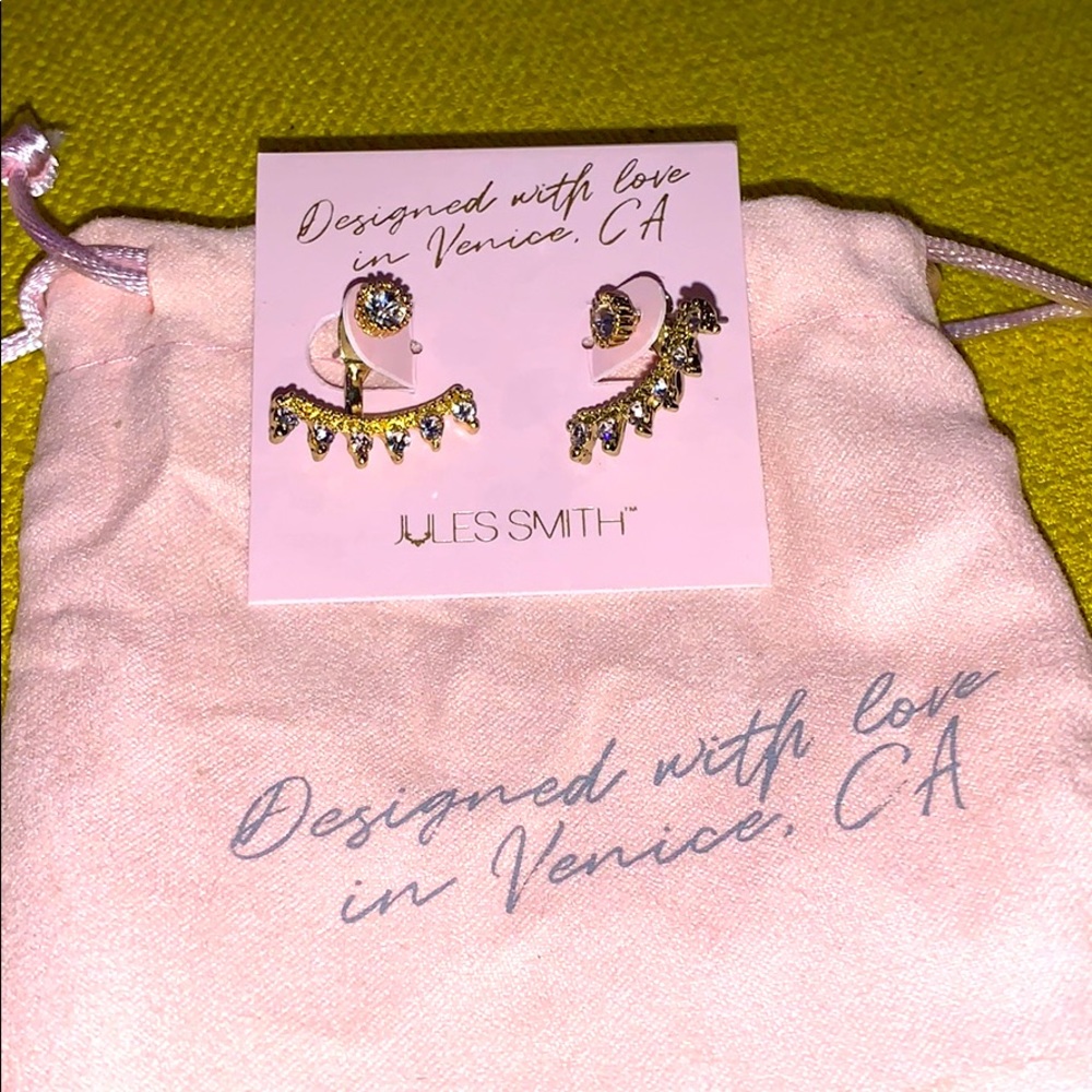 Jules Smith Glinda Ear Jackets.  Brand new!